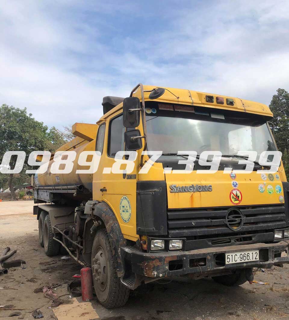 Xe bồn xăng dầu hết đời