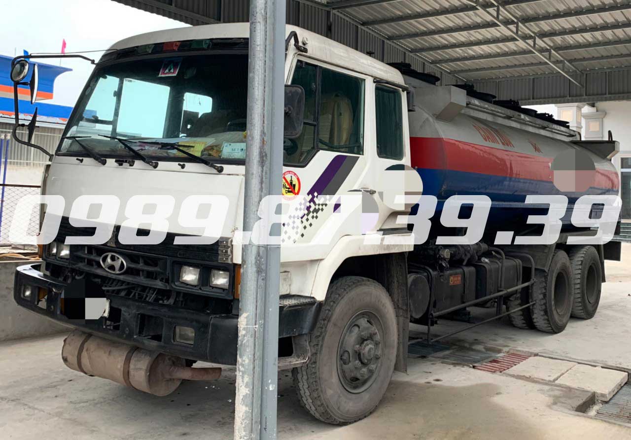 Xe chở xăng dầu hết đời