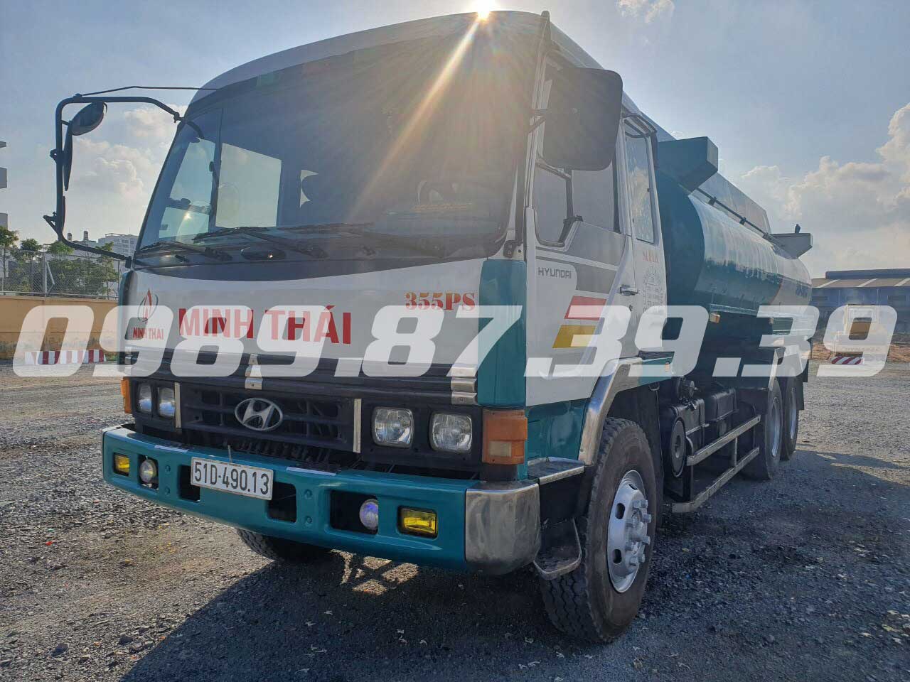 Xe bồn Hyundai hết đời