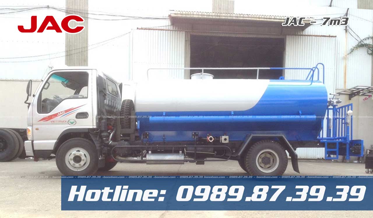 Xe phun nước JAC 5m3 khối