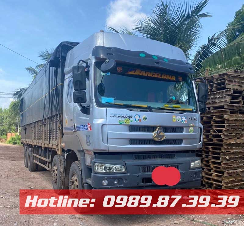 Xe tải Chenlong Hải Âu 4 chân cũ đời 2015