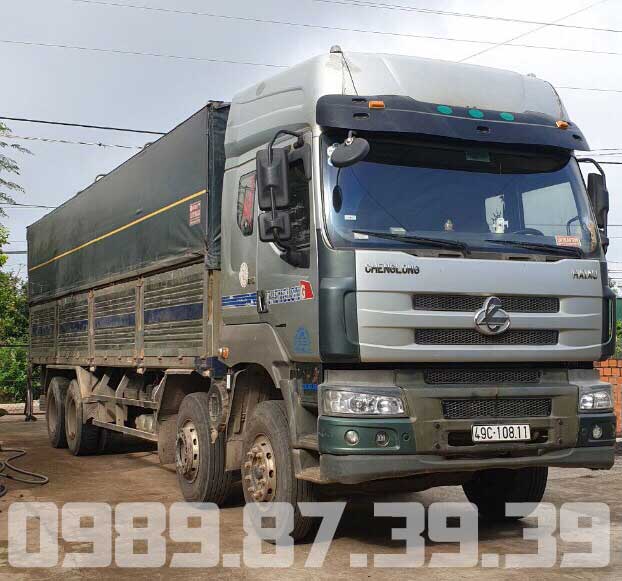 Xe tải thùng 4 chân cũ Chenglong đời 2015