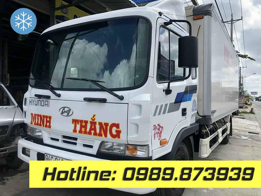 xe đông lạnh 5 tấn cũ Hyundai đời 2004
