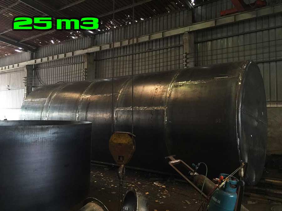 bồn chứa xăng dâu 25m3