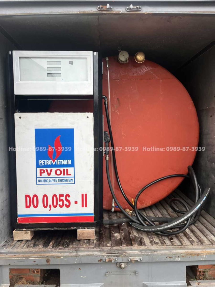 bồn chứa xăng dầu cũ