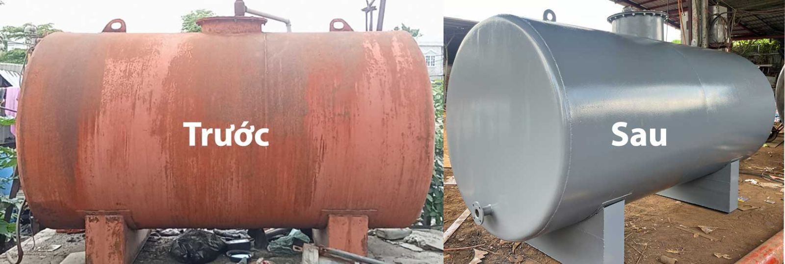 sửa chữa bồn xăng dầu cũ