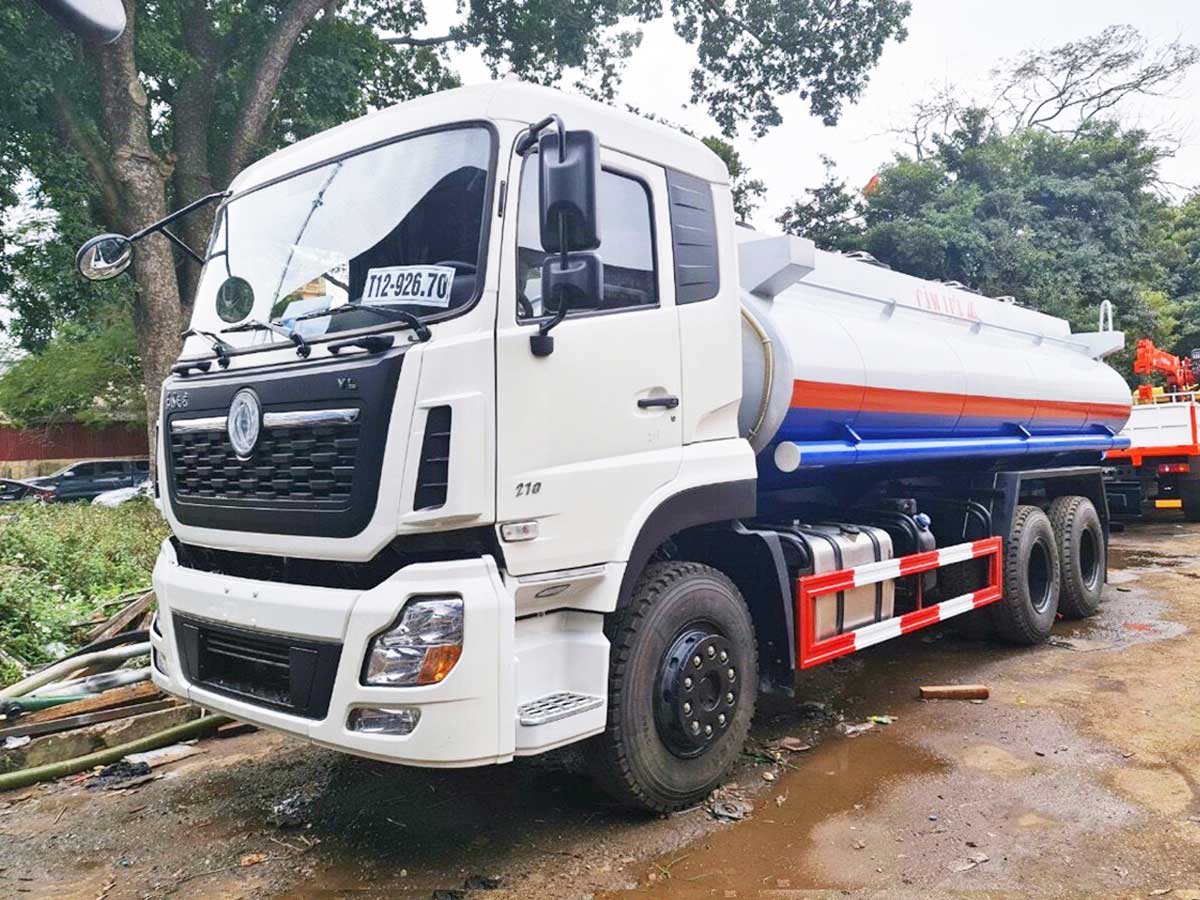 xe bồn chở xăng dầu Dongfeng 18 khối