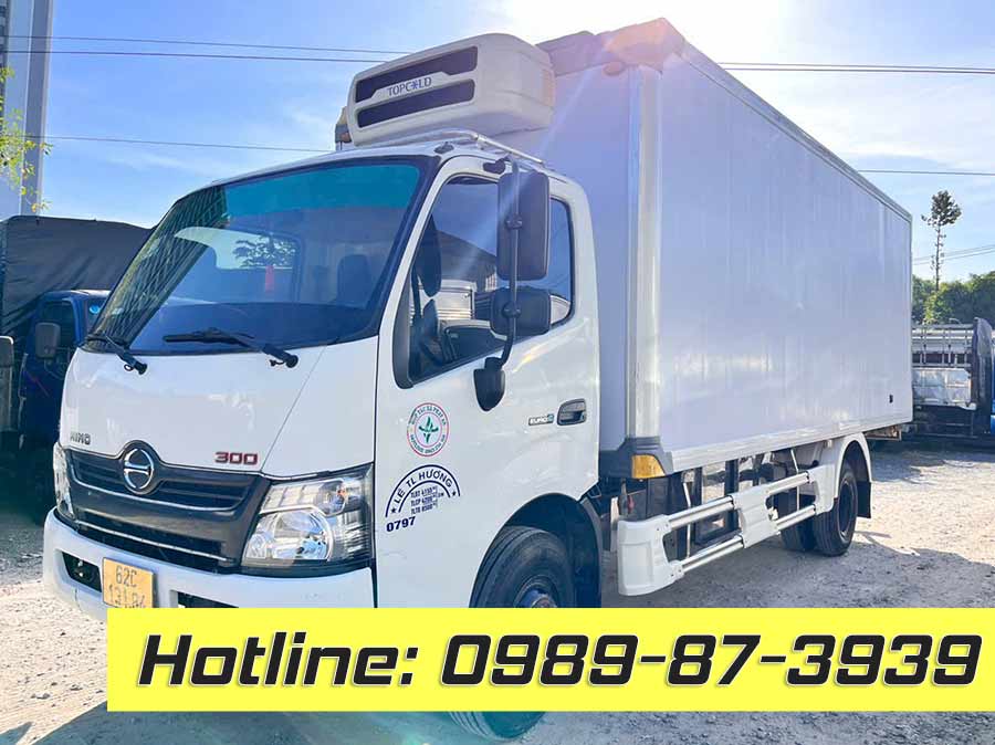 xe đông lạnh hino 5 tấn cũ