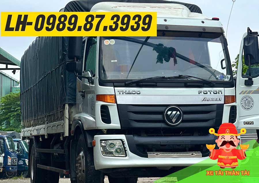xe tải thaco auman 9 tấn cũ 2017