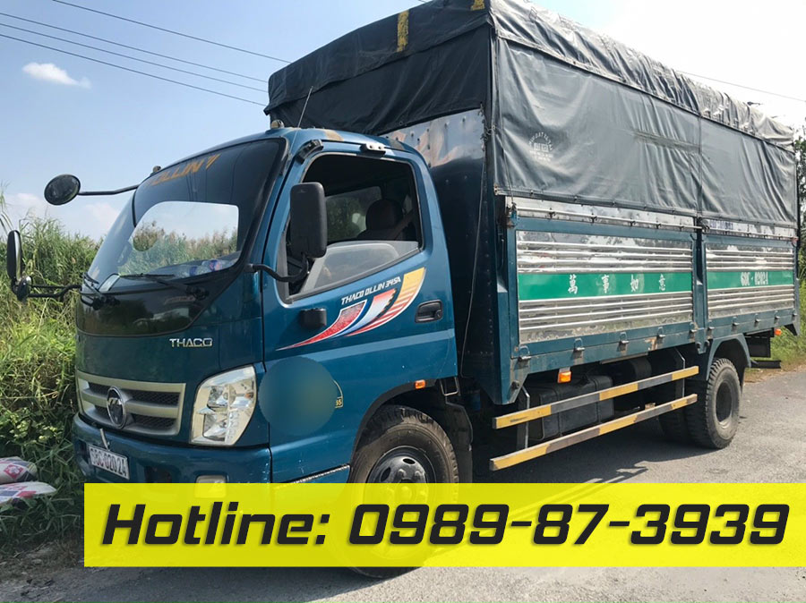 Xe tải Thaco Ollin S720  Thùng mui bạt  Tải 71 tấn