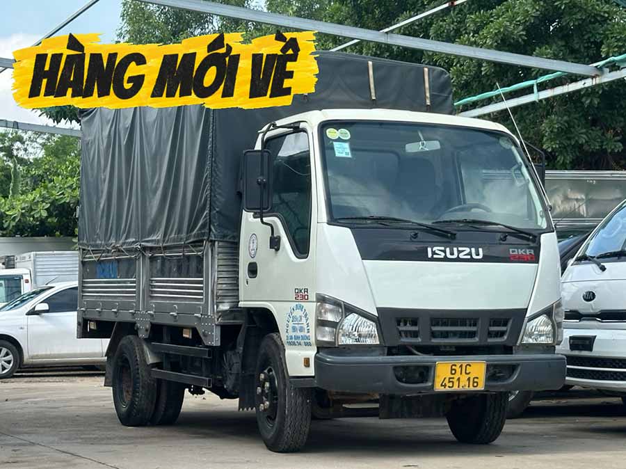 xe tải isuzu qkr230 cũ