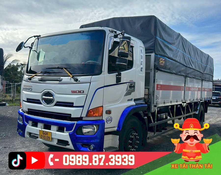 xe tải hino 8 tấn cũ 2022