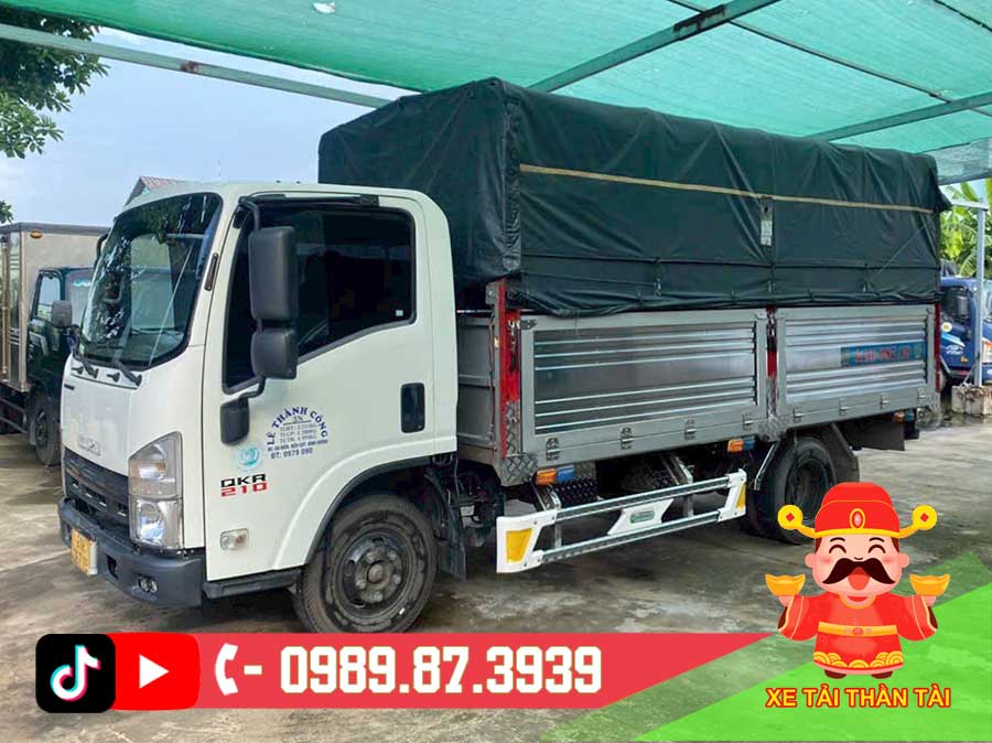 xe tải isuzu 1t9 đầu vuông cũ