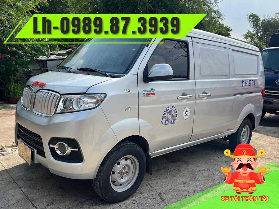 xe tải van srm 2 chỗ cũ lướt