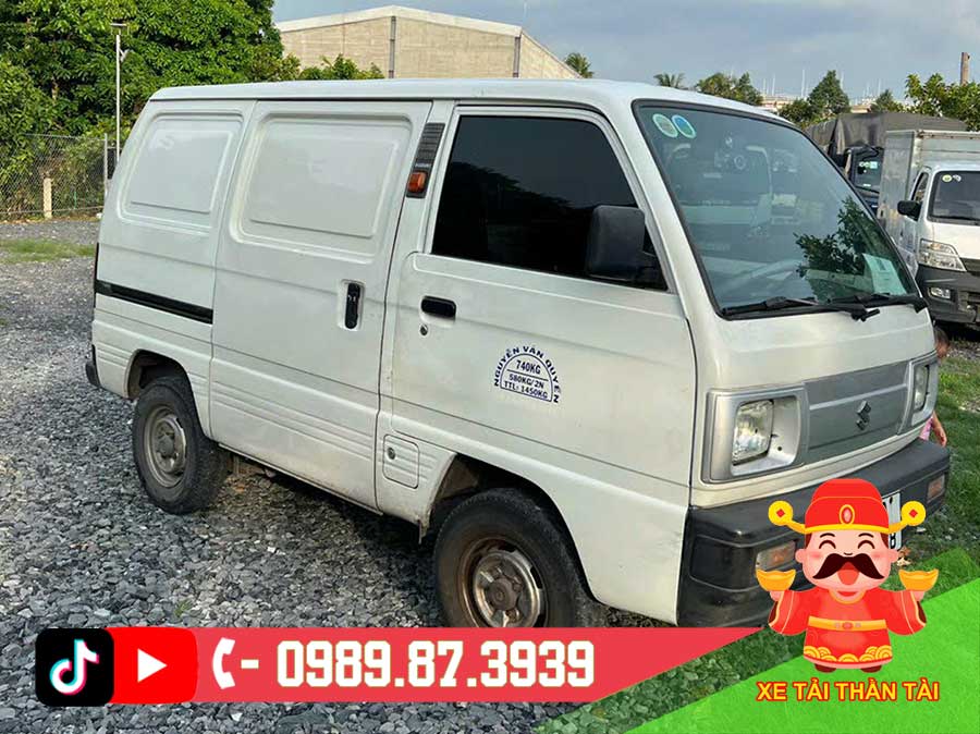 xe tải van suzuki cũ 2014