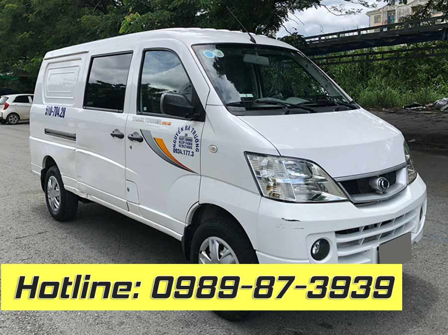 xe tải van thaco 5 chỗ cũ 2021