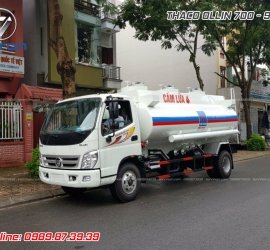 XE BỒN CHỞ XĂNG DẦU OLLIN 700 9M3 KHỐI - MỚI 2024