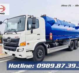 XE BỒN HINO 18 KHỐI (18M3) CHỞ XĂNG DẦU - HINO FL - MỚI 2026