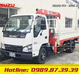 XE TẢI ISUZU QKR270 GẮN CẨU UNIC 2 TẤN 