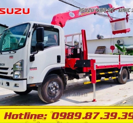 XE TẢI ISUZU NQR GẮN CẨU UNIC 3 TẤN