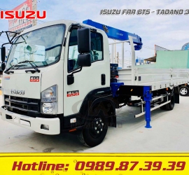 XE TẢI ISUZU FRR GẮN CẨU TADANO 3 TẤN