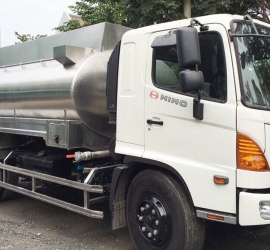 XE BỒN CHỞ XĂNG DẦU 10m3 KHỐI HINO FG - 2019